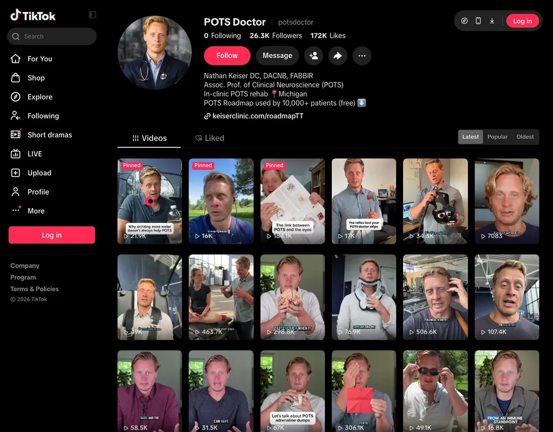 @potsdoctor TikTok profile